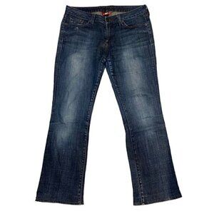 Lucky Brand by Gene Montesano Lauren Blue Denim Boot Cut Jeans Size 10